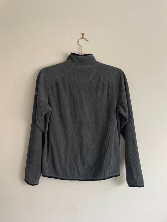 Full Zip Ribbed Jacket