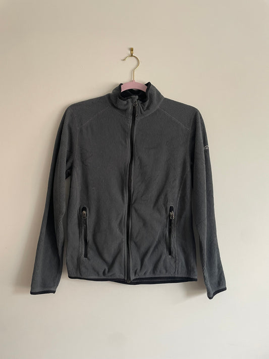 Full Zip Ribbed Jacket