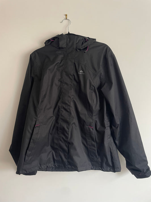 Rain Jacket with Detachable Hood