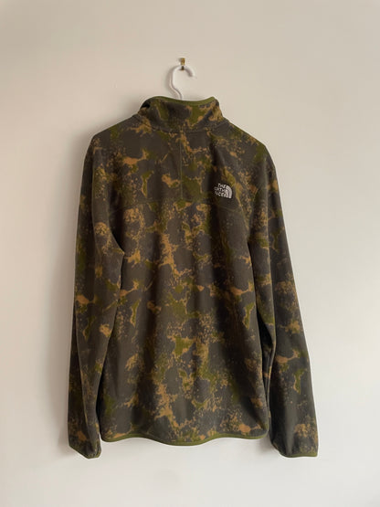 100 Glacier Printed 1/4 Zip